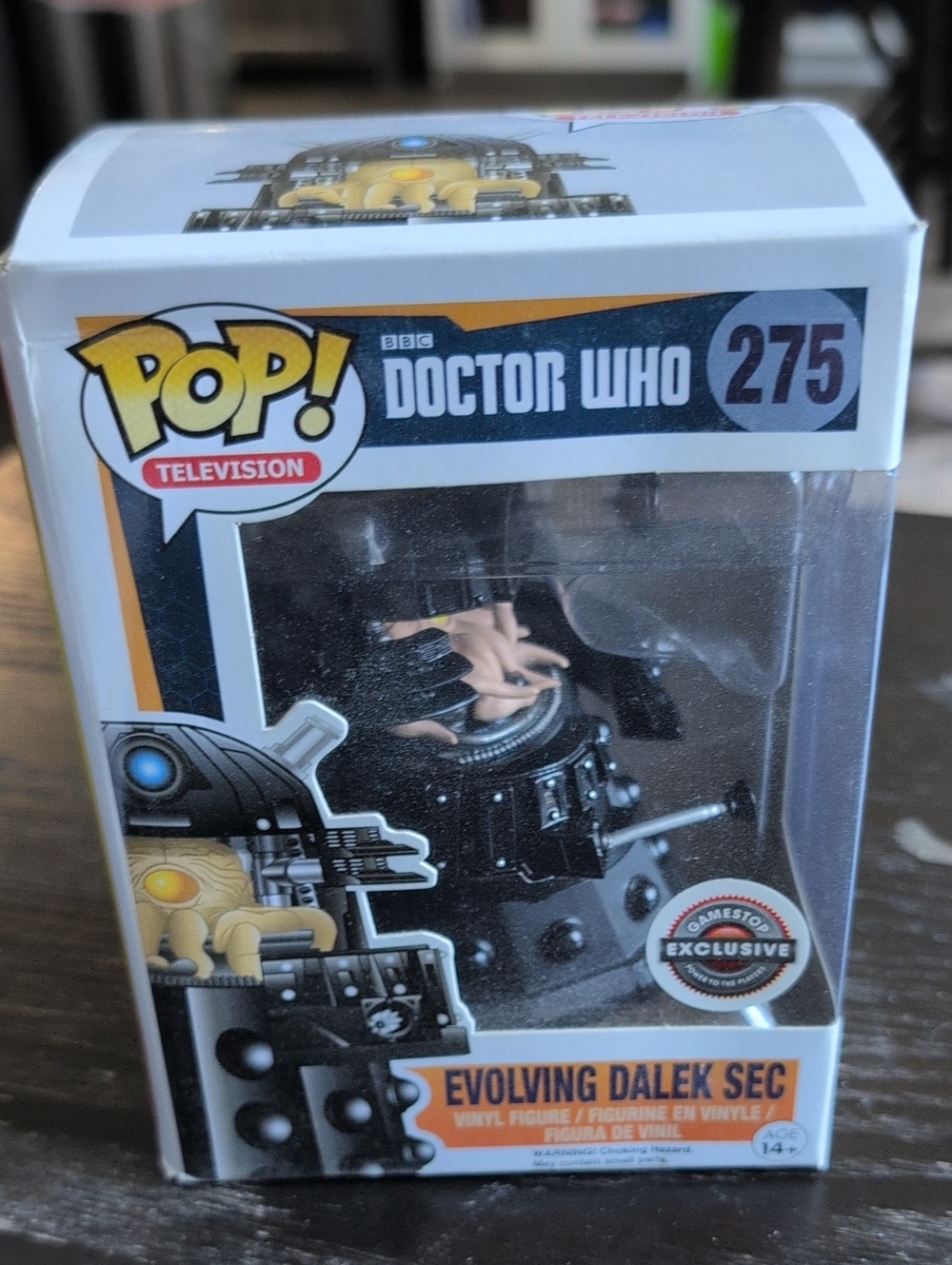 Funko Pop! Evolving Dalek Sec - Black with Orange Accents